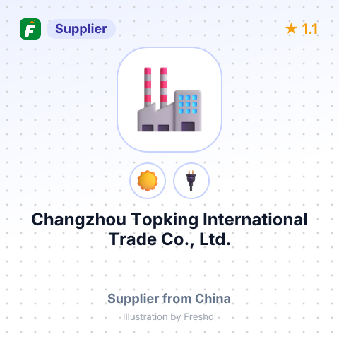 Changzhou Topking International Trade Co., Ltd. – summary card, no photo uploaded yet