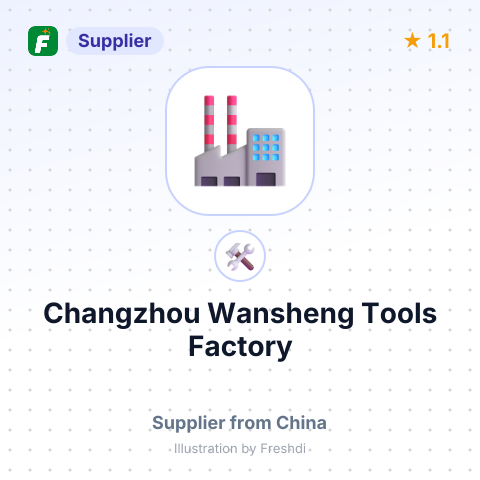 Changzhou Wansheng Tools Factory – summary card, no photo uploaded yet