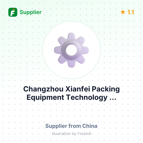Changzhou Xianfei Packing Equipment Technology ... – summary card, no photo uploaded yet
