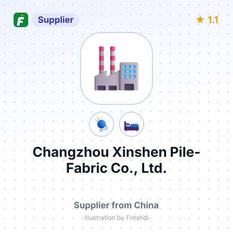Changzhou Xinshen Pile-Fabric Co., Ltd. – summary card, no photo uploaded yet