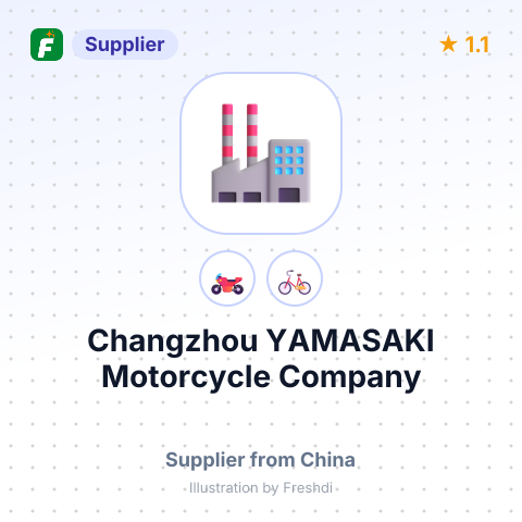 Changzhou YAMASAKI Motorcycle Company – summary card, no photo uploaded yet