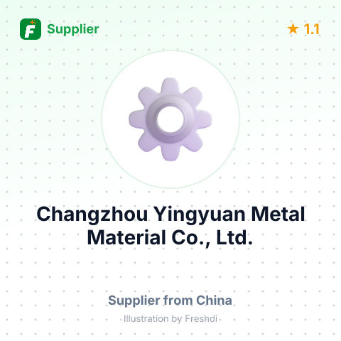 Changzhou Yingyuan Metal Material Co., Ltd. – summary card, no photo uploaded yet