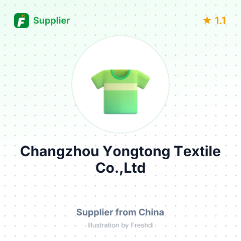 Changzhou Yongtong Textile Co.,Ltd – summary card, no photo uploaded yet