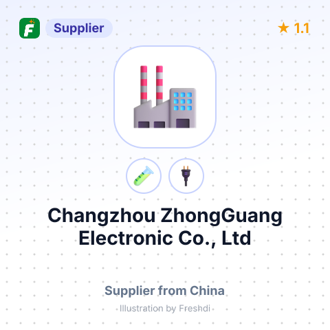 Changzhou ZhongGuang Electronic Co., Ltd – summary card, no photo uploaded yet