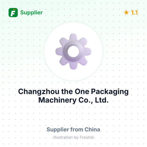 Changzhou the One Packaging Machinery Co., Ltd. – summary card, no photo uploaded yet