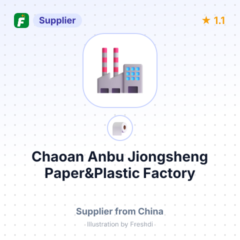 Chaoan Anbu Jiongsheng Paper&Plastic Factory – summary card, no photo uploaded yet