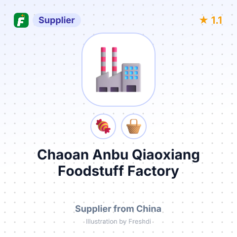 Chaoan Anbu Qiaoxiang Foodstuff Factory – summary card, no photo uploaded yet