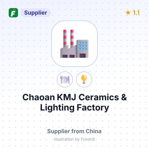 Chaoan KMJ Ceramics & Lighting Factory – summary card, no photo uploaded yet