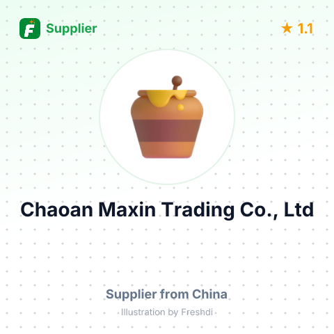 Chaoan Maxin Trading Co., Ltd – summary card, no photo uploaded yet
