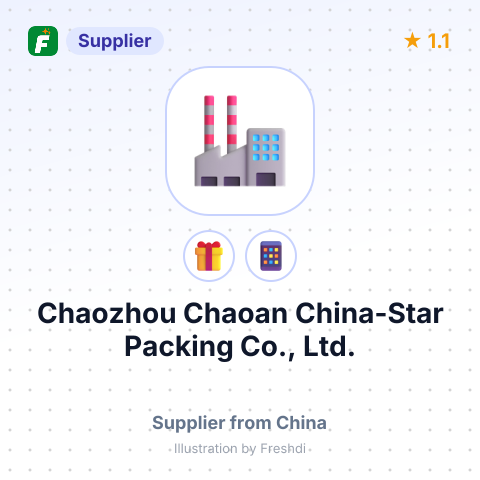 Chaozhou Chaoan China-Star Packing Co., Ltd. – summary card, no photo uploaded yet