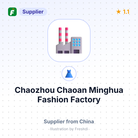 Chaozhou Chaoan Minghua Fashion Factory – summary card, no photo uploaded yet