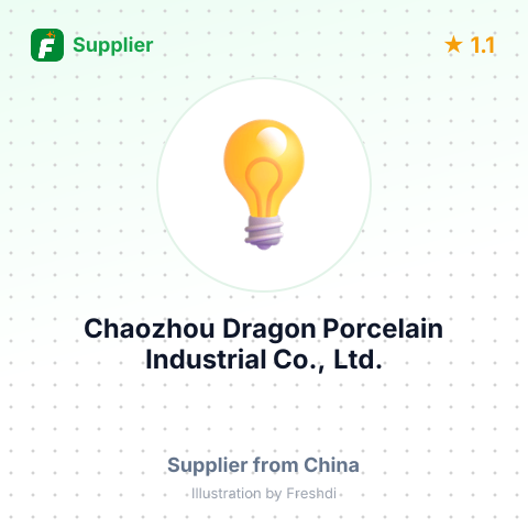 Chaozhou Dragon Porcelain Industrial Co., Ltd. – summary card, no photo uploaded yet