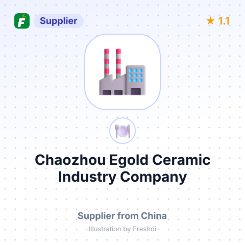 Chaozhou Egold Ceramic Industry Company – summary card, no photo uploaded yet
