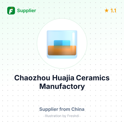 Chaozhou Huajia Ceramics Manufactory – summary card, no photo uploaded yet