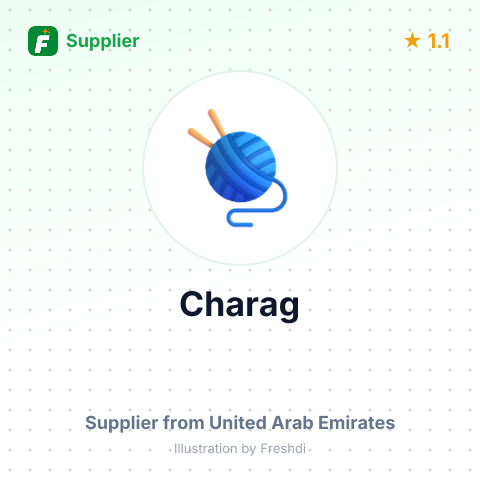Charag  – summary card, no photo uploaded yet
