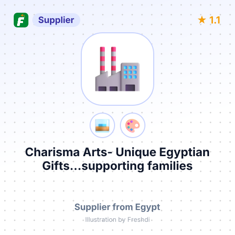 Charisma Arts- Unique Egyptian Gifts...supporting families – summary card, no photo uploaded yet