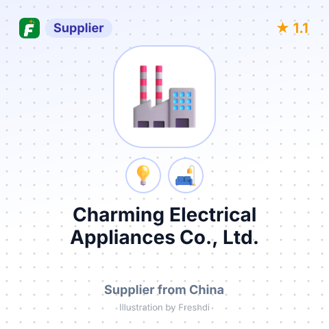 Charming Electrical Appliances Co., Ltd. – summary card, no photo uploaded yet
