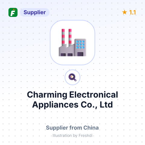 Charming Electronical Appliances Co., Ltd – summary card, no photo uploaded yet