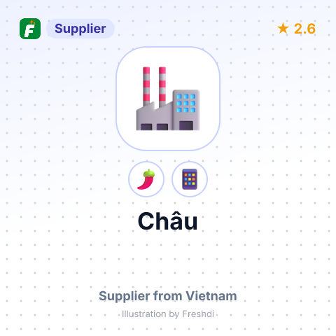 Châu – summary card, no photo uploaded yet