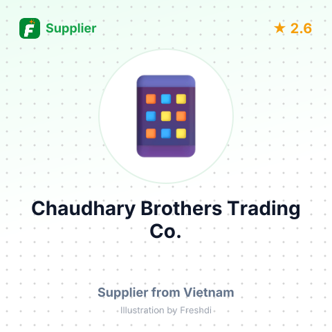 Chaudhary Brothers Trading Co. – summary card, no photo uploaded yet