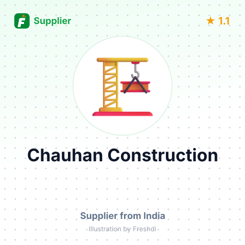 Chauhan Construction  – summary card, no photo uploaded yet