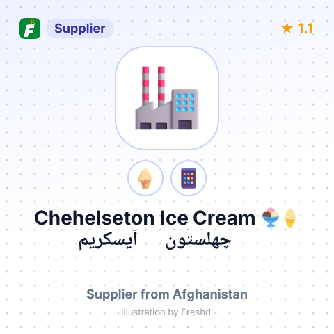 Chehelseton Ice Cream 🍨🍦 چهلستون آيسکريم – summary card, no photo uploaded yet