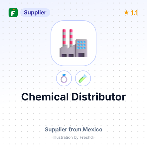 Chemical Distributor – summary card, no photo uploaded yet