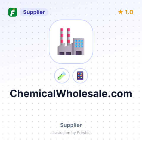 ChemicalWholesale.com – summary card, no photo uploaded yet