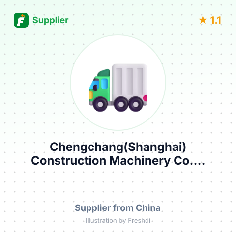 Chengchang(Shanghai) Construction Machinery Co.... – summary card, no photo uploaded yet