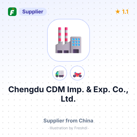 Chengdu CDM Imp. & Exp. Co., Ltd. – summary card, no photo uploaded yet