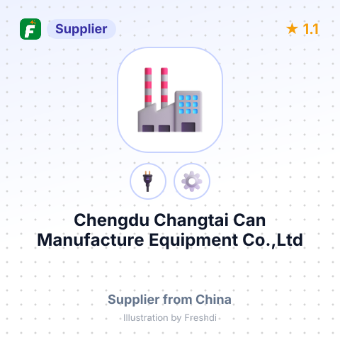 Chengdu Changtai Can Manufacture Equipment Co.,Ltd – summary card, no photo uploaded yet