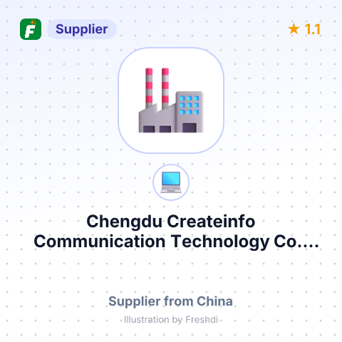 Chengdu Createinfo Communication Technology Co., Ltd. – summary card, no photo uploaded yet