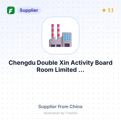 Chengdu Double Xin Activity Board Room Limited ... – summary card, no photo uploaded yet