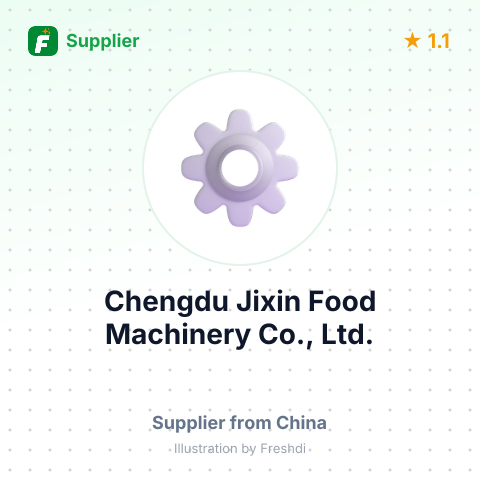 Chengdu Jixin Food Machinery Co., Ltd. – summary card, no photo uploaded yet