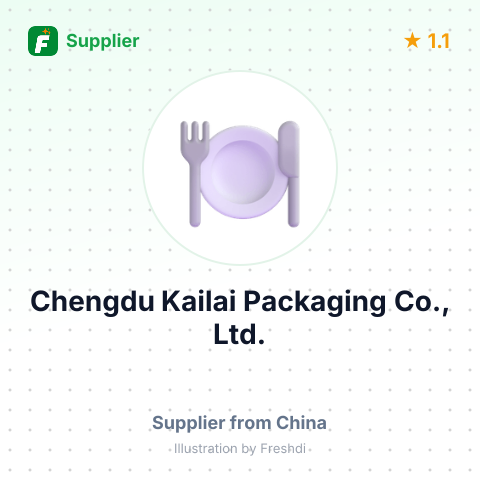 Chengdu Kailai Packaging Co., Ltd. – summary card, no photo uploaded yet