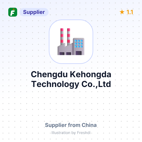 Chengdu Kehongda Technology Co.,Ltd – summary card, no photo uploaded yet