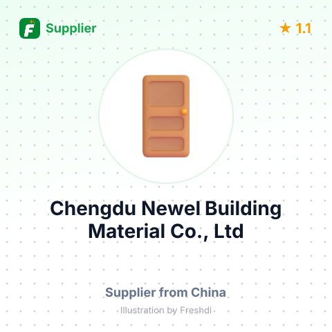 Chengdu Newel Building Material Co., Ltd – summary card, no photo uploaded yet