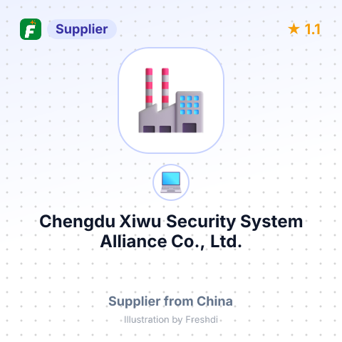 Chengdu Xiwu Security System Alliance Co., Ltd. – summary card, no photo uploaded yet