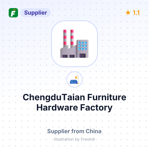 ChengduTaian Furniture Hardware Factory – summary card, no photo uploaded yet