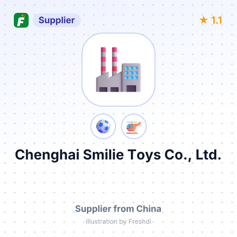 Chenghai Smilie Toys Co., Ltd. – summary card, no photo uploaded yet