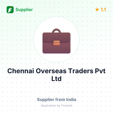 Chennai Overseas Traders Pvt Ltd – summary card, no photo uploaded yet