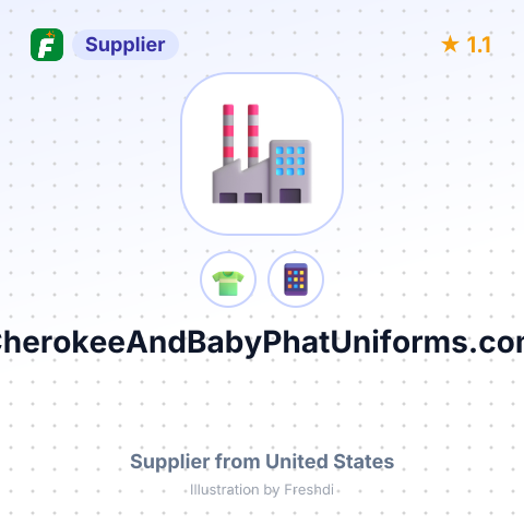 CherokeeAndBabyPhatUniforms.com – summary card, no photo uploaded yet