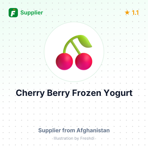 Cherry Berry Frozen Yogurt – summary card, no photo uploaded yet