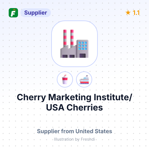 Cherry Marketing Institute/USA Cherries – summary card, no photo uploaded yet