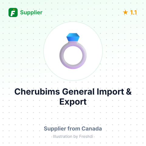 Cherubims General Import & Export – summary card, no photo uploaded yet