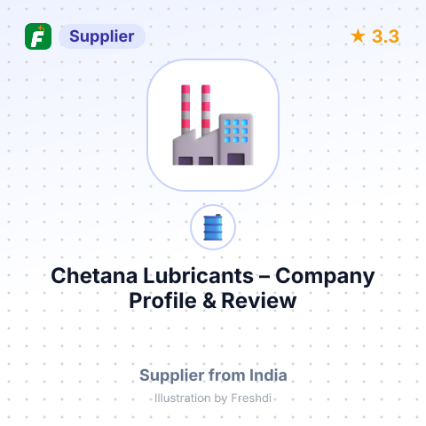Chetana Lubricants – summary card, no photo uploaded yet