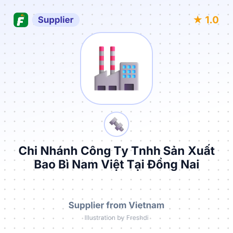 Chi Nhánh Công Ty Tnhh Sản Xuất Bao Bì Nam Việt Tại Đồng Nai – summary card, no photo uploaded yet