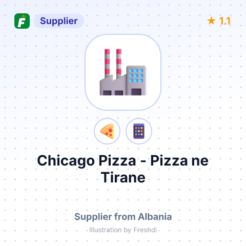 Chicago Pizza - Pizza ne Tirane – summary card, no photo uploaded yet