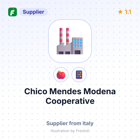 Chico Mendes Modena Cooperative  – summary card, no photo uploaded yet