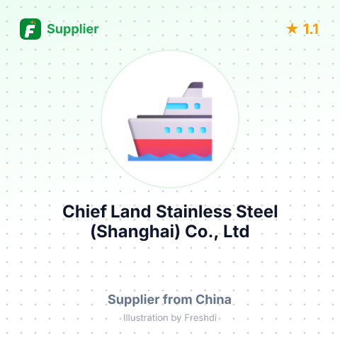 Chief Land Stainless Steel (Shanghai) Co., Ltd – summary card, no photo uploaded yet